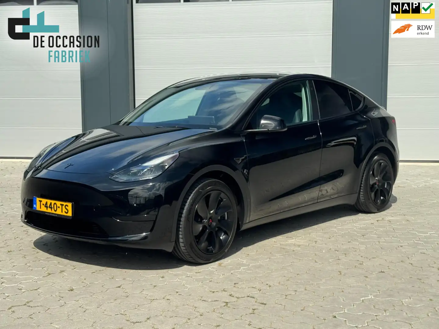 Tesla Model Y RWD 58 kWh FSD Zwart - 1