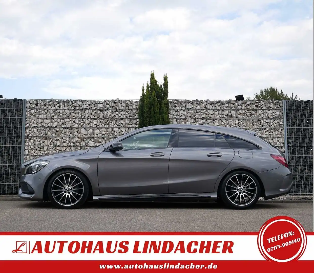 Mercedes-Benz CLA 220 CLA Shooting Brake 220d AMG Line I LED I Alcantara Gris - 2