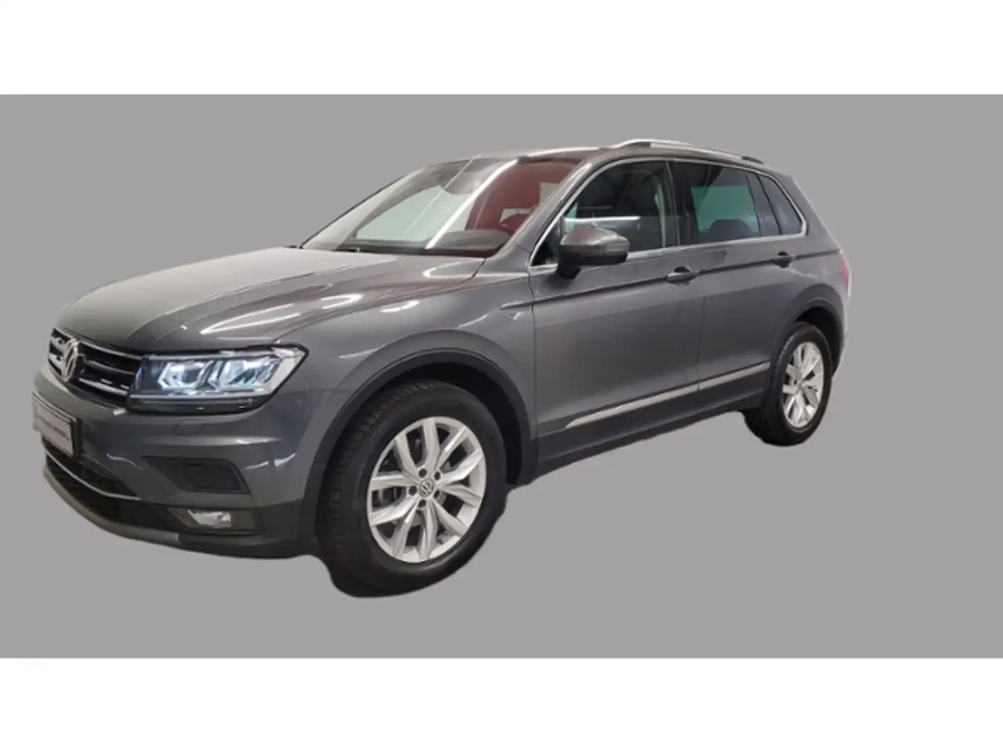 Volkswagen Tiguan 2.0 TDI Highline 4Mot DSG KLIMA, NAVI, LED, AHK Gris - 2