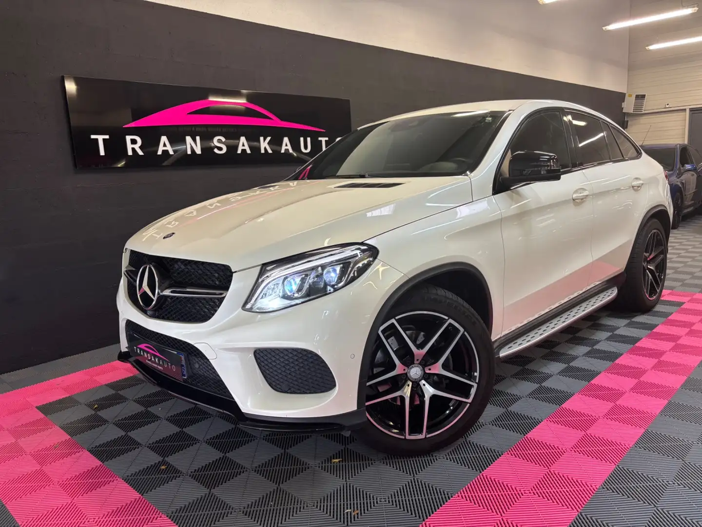 Mercedes-Benz GLE 350 GLE Coupé 350 d 9G-Tronic 4MATIC Sportline Blanc - 1