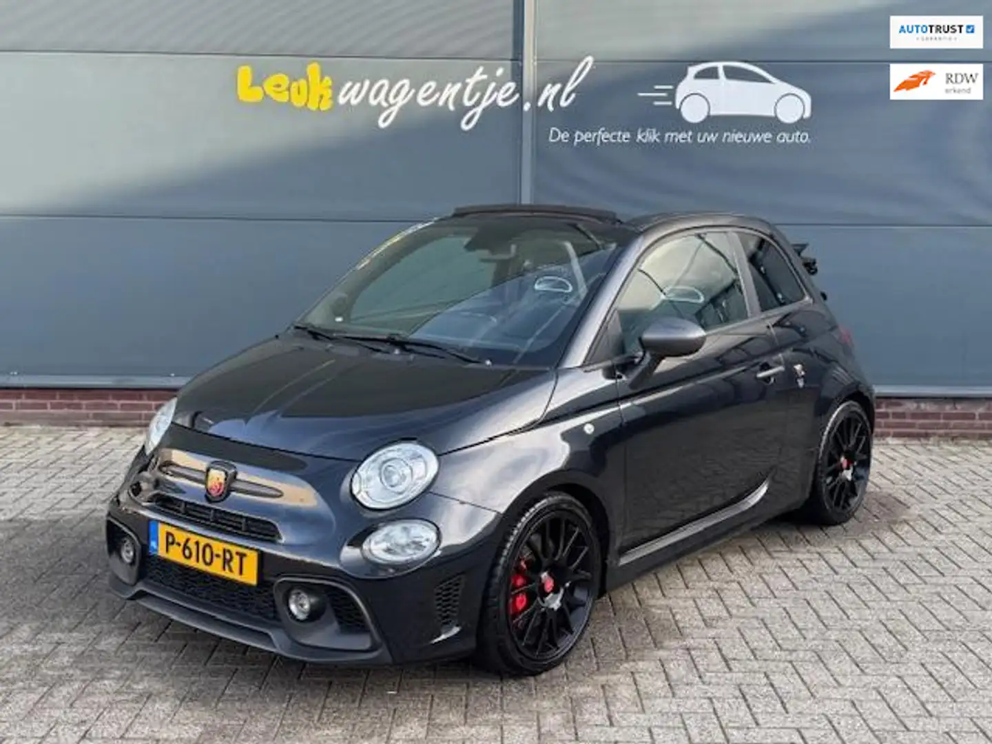 Fiat 500C Abarth 1.4 T-Jet Competizione Aut. 70 Anniversary Grau - 1