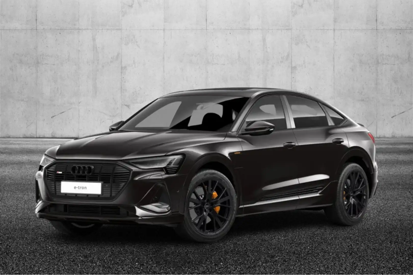 Audi e-tron SPB 55 quattro S line edition Nero - 1