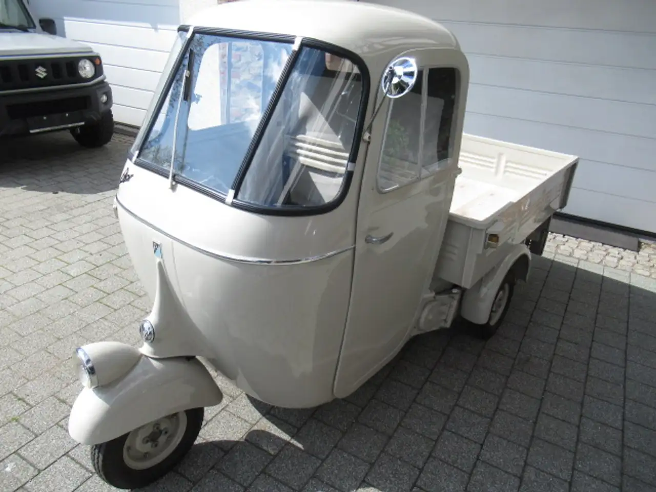 Piaggio Ape Selbstmördertüren-Rückwand rollbar-Einmalig!!, foto 9
