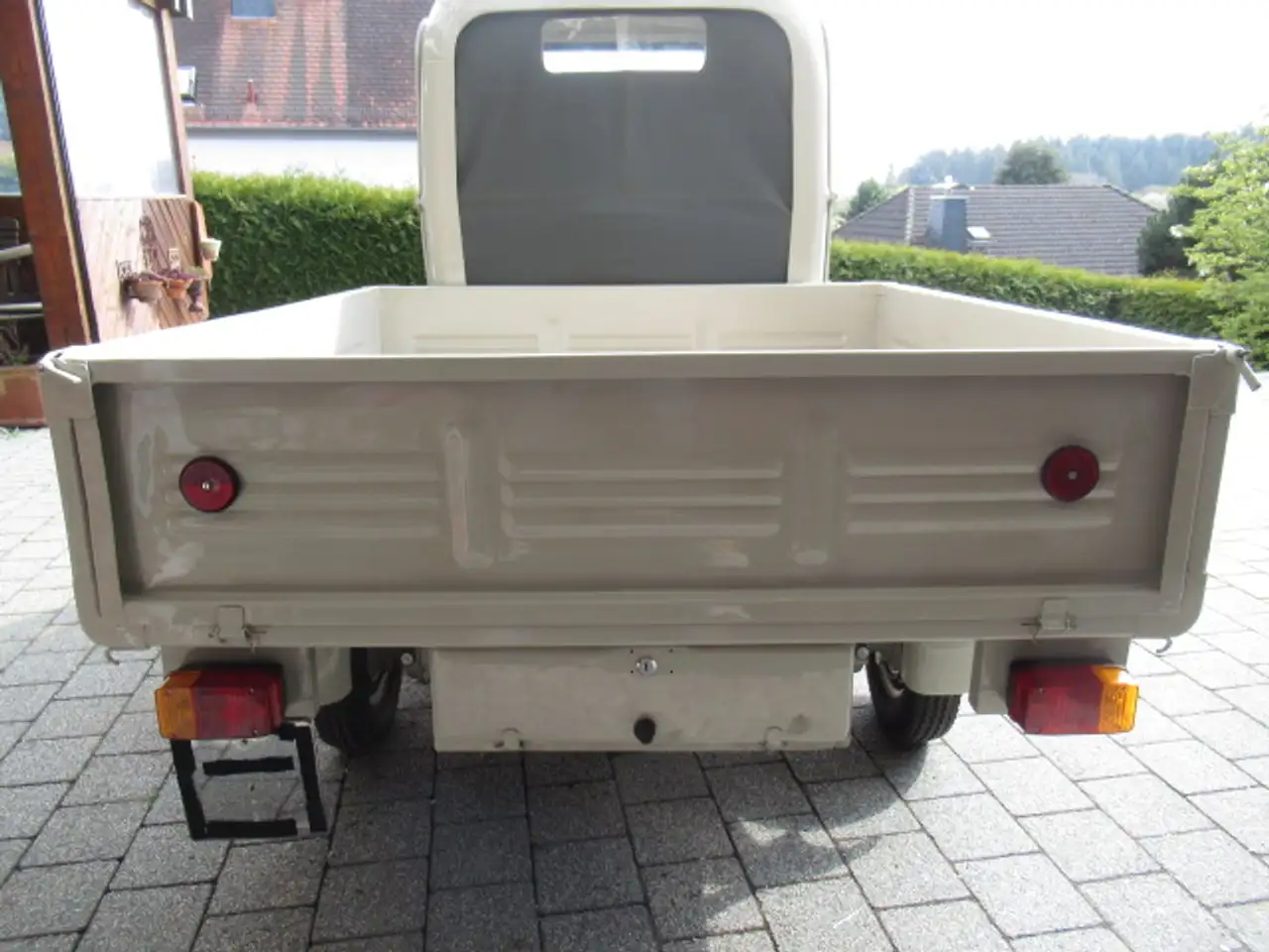 Piaggio Ape Selbstmördertüren-Rückwand rollbar-Einmalig!!, foto 2