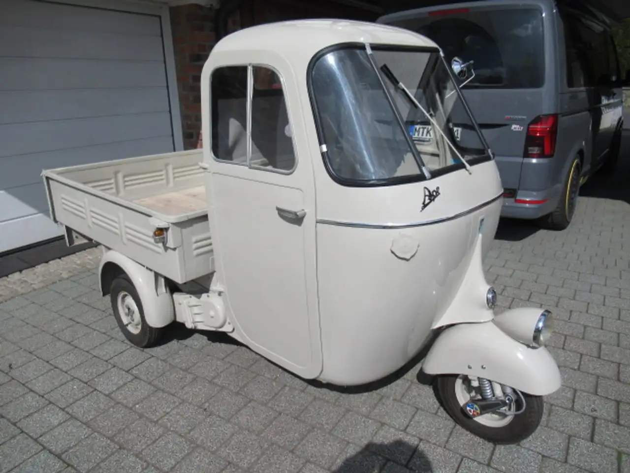 Piaggio Ape Selbstmördertüren-Rückwand rollbar-Einmalig!!, foto 7