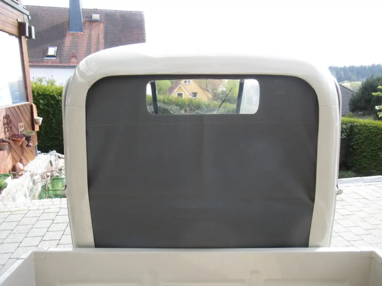 Piaggio Ape Selbstmördertüren-Rückwand rollbar-Einmalig!!, foto 3