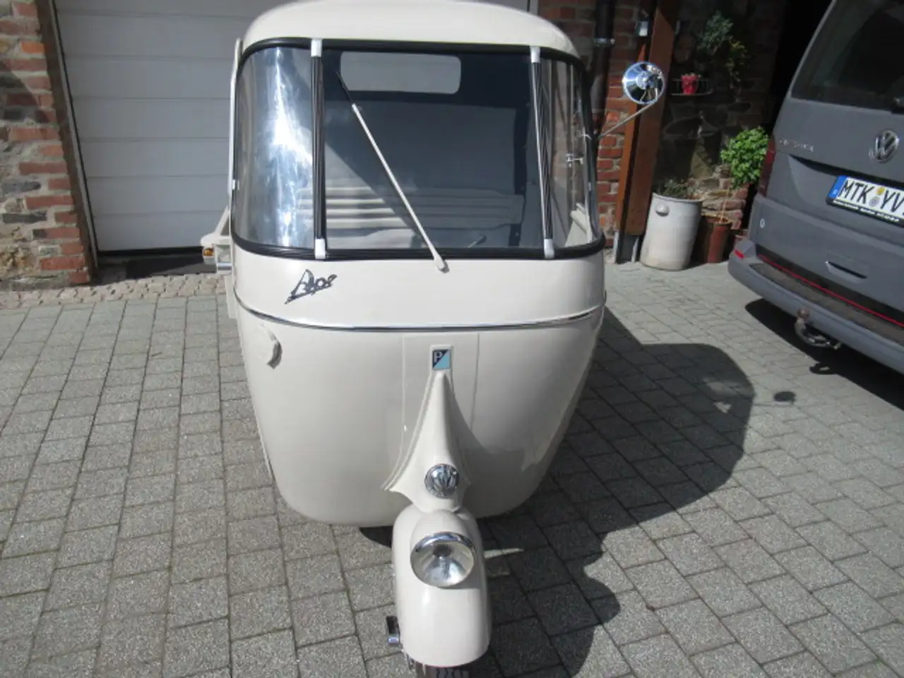 Piaggio Ape Selbstmördertüren-Rückwand rollbar-Einmalig!!, foto 8