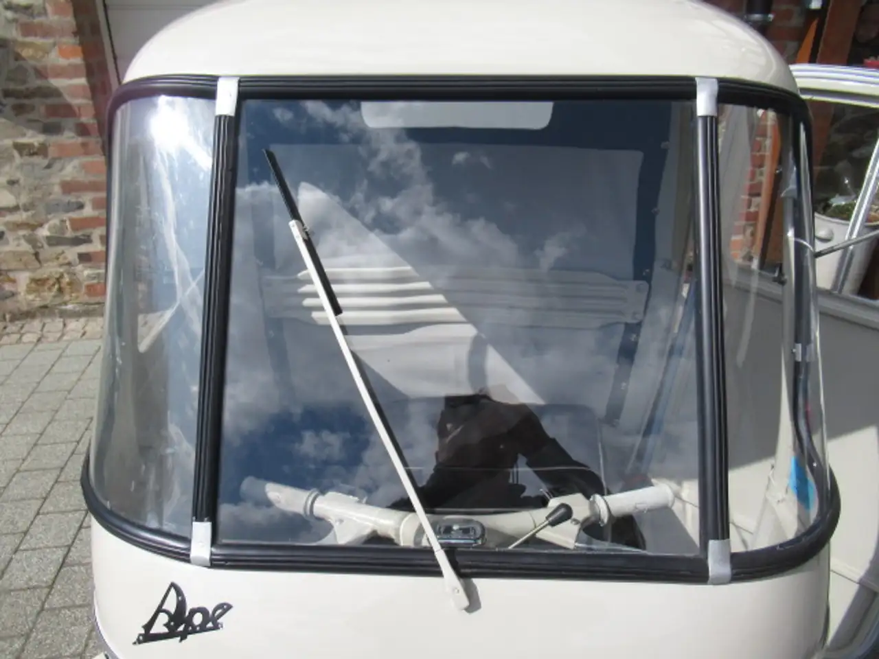 Piaggio Ape Selbstmördertüren-Rückwand rollbar-Einmalig!!, foto 11