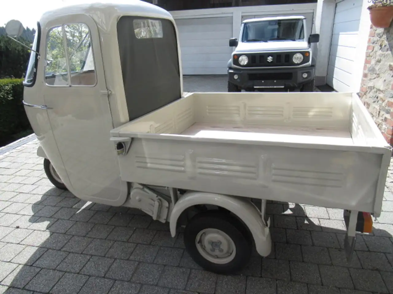 Piaggio Ape Selbstmördertüren-Rückwand rollbar-Einmalig!!, foto 5