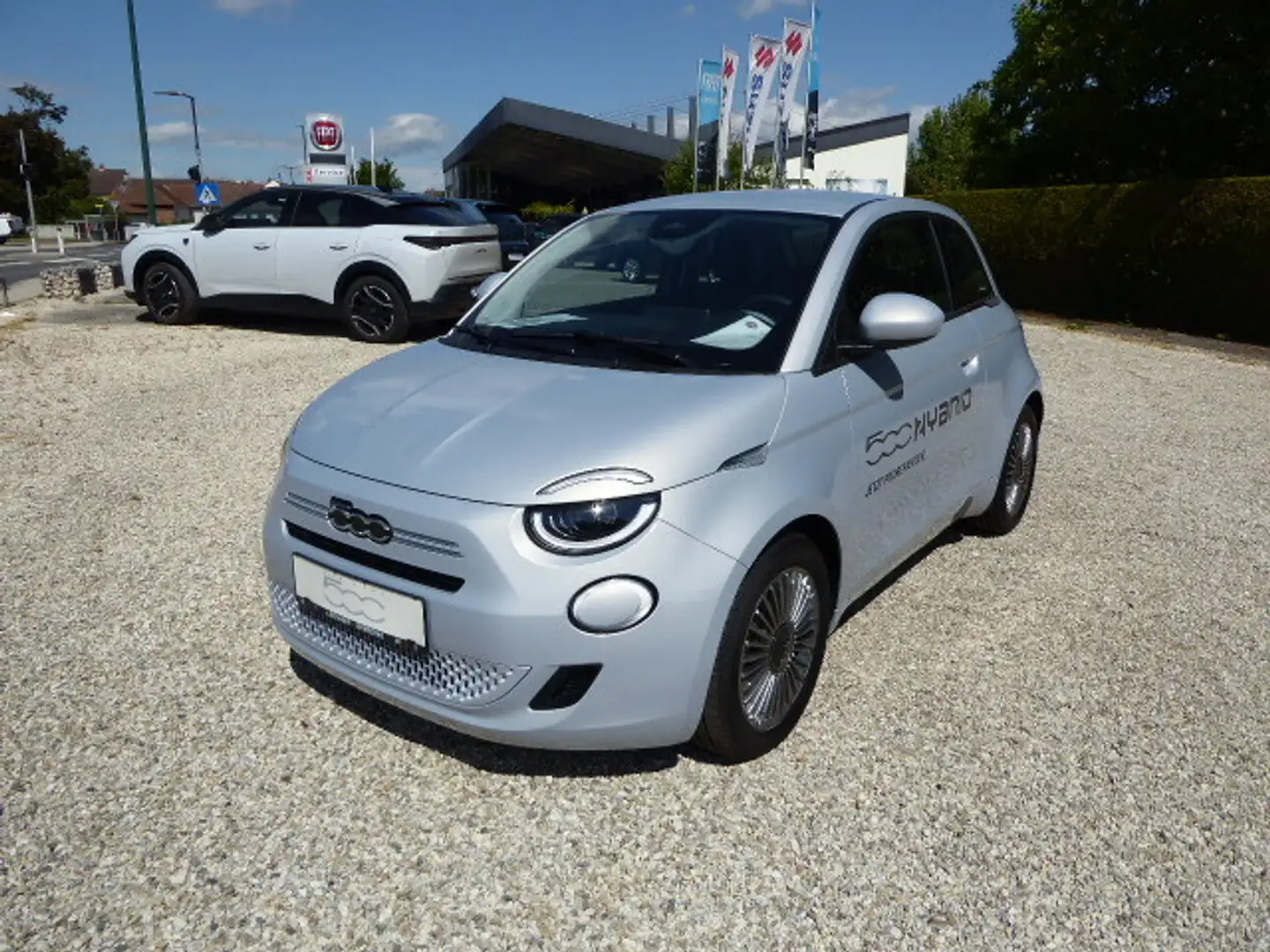 Fiat 500 Hatchback Hybrid Torino Blau - 1