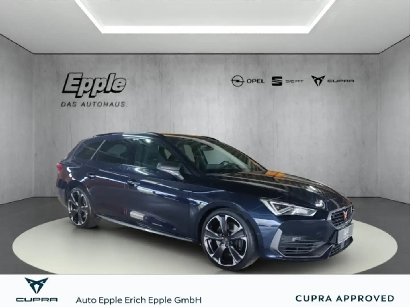 CUPRA Leon Sportstourer VZ 4Drive AHK-klappbar Navi LED ACC Blau - 1