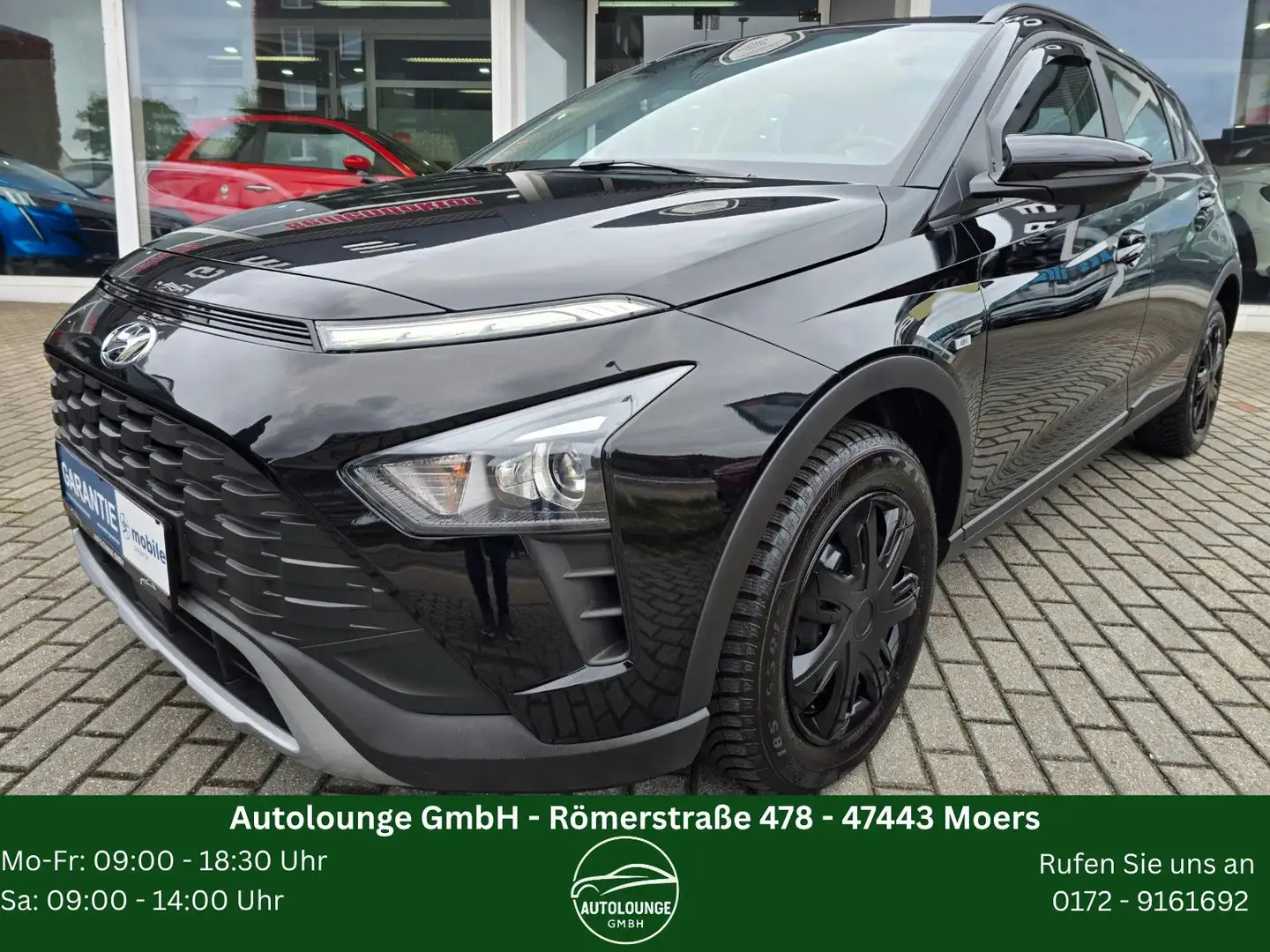 Hyundai BAYON Bayon Trend Mild-Hybrid 2WD*SmartLink*R-Kam*DAB* Schwarz - 1