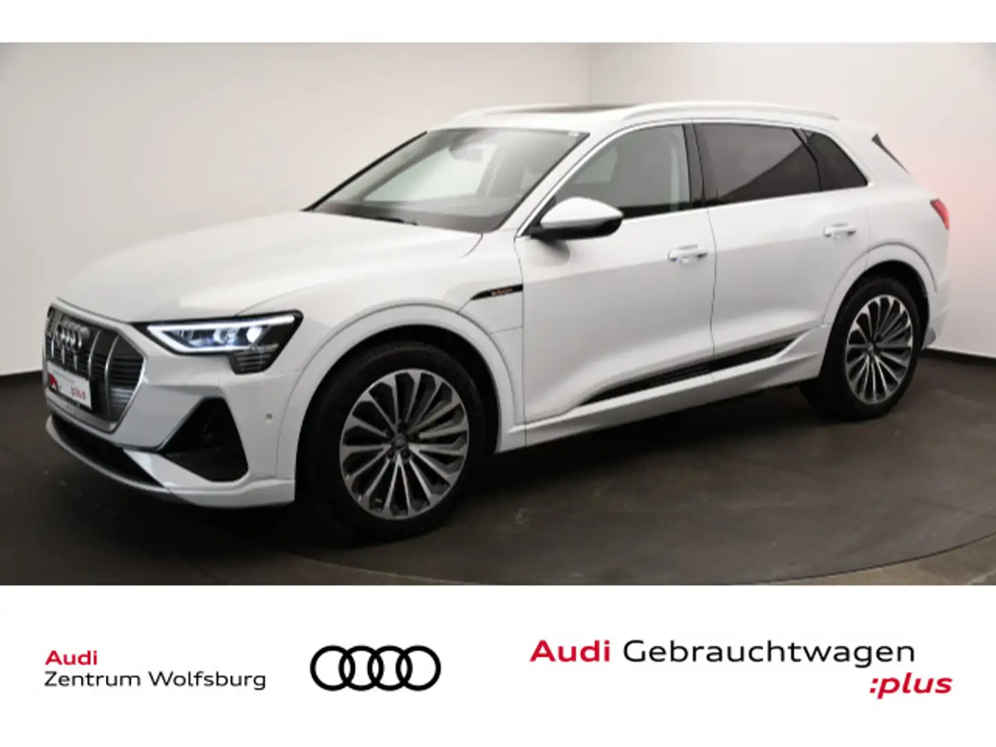 Audi e-tron 50 quattro S line Pano/ACC/Rückkam Weiß - 1