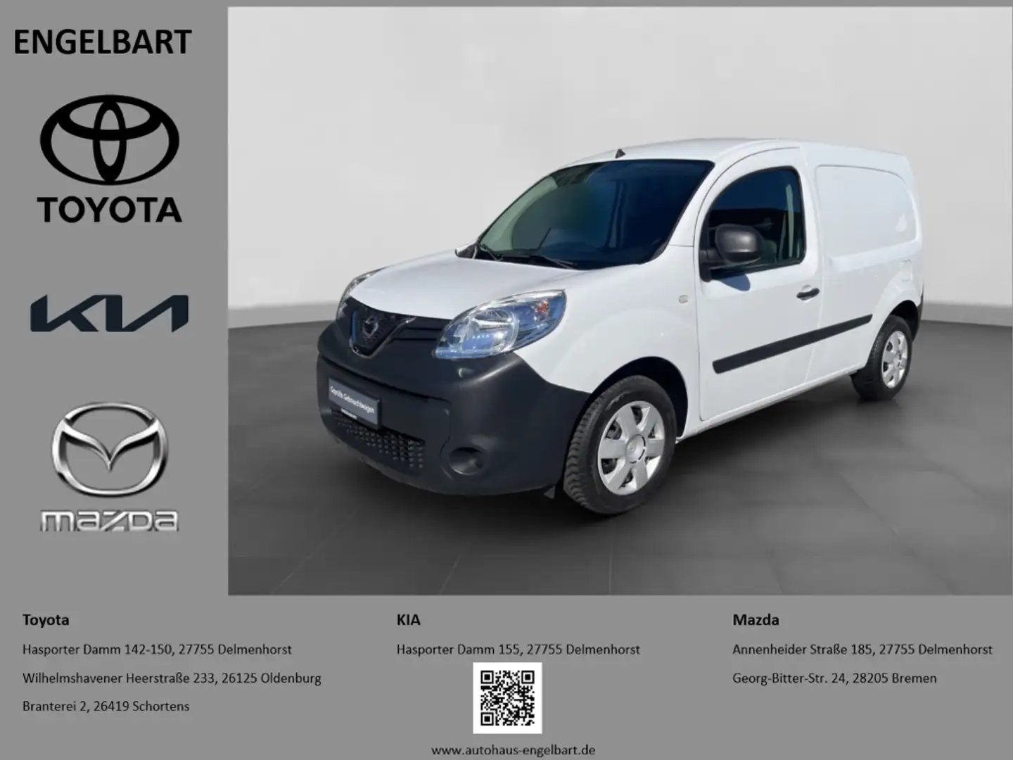 Nissan NV250 2,0t L1H1 Pro 2 Allwetterreifen AHK Bianco - 1