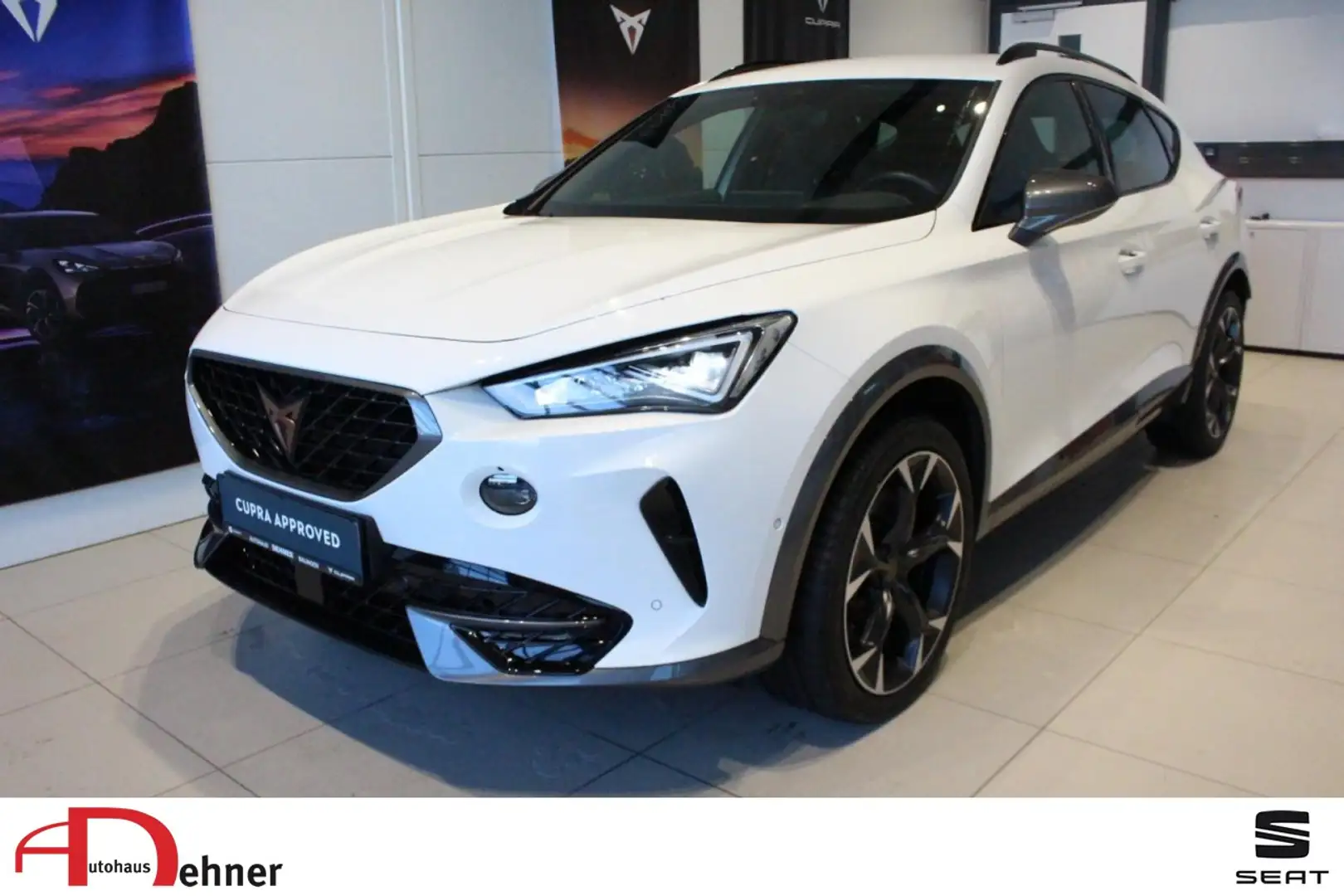 CUPRA Formentor VZ 4Drive WINTERPAKET/EL.-HECKKLAPPE Klima Navi Weiß - 1
