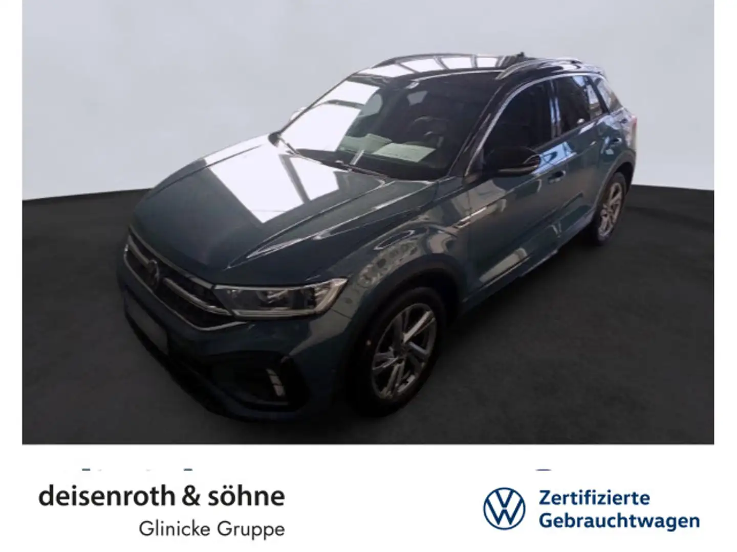 Volkswagen T-Roc T-ROC R-Line 2.0 TSI 4M Matrix/Nav/EasyOpen/ACC/ Blau - 1