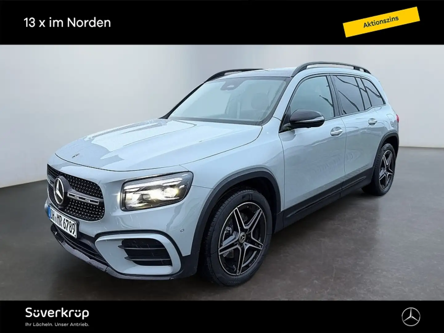 Mercedes-Benz GLB 200 d 4M AMG NIGHT MULTI 360 AHK KAMERA PANO Grau - 1