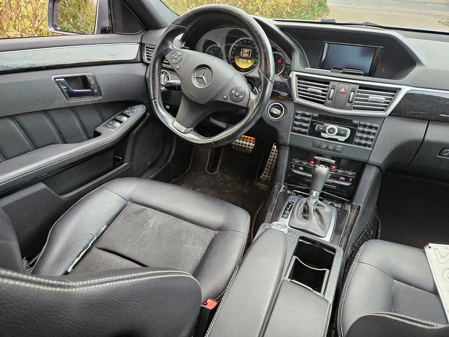 Mercedes-Benz E 200 CDI ✅KIT AMG✅BOITE AUTO👍GPS🌍CUIR🐮 Grijs - 2