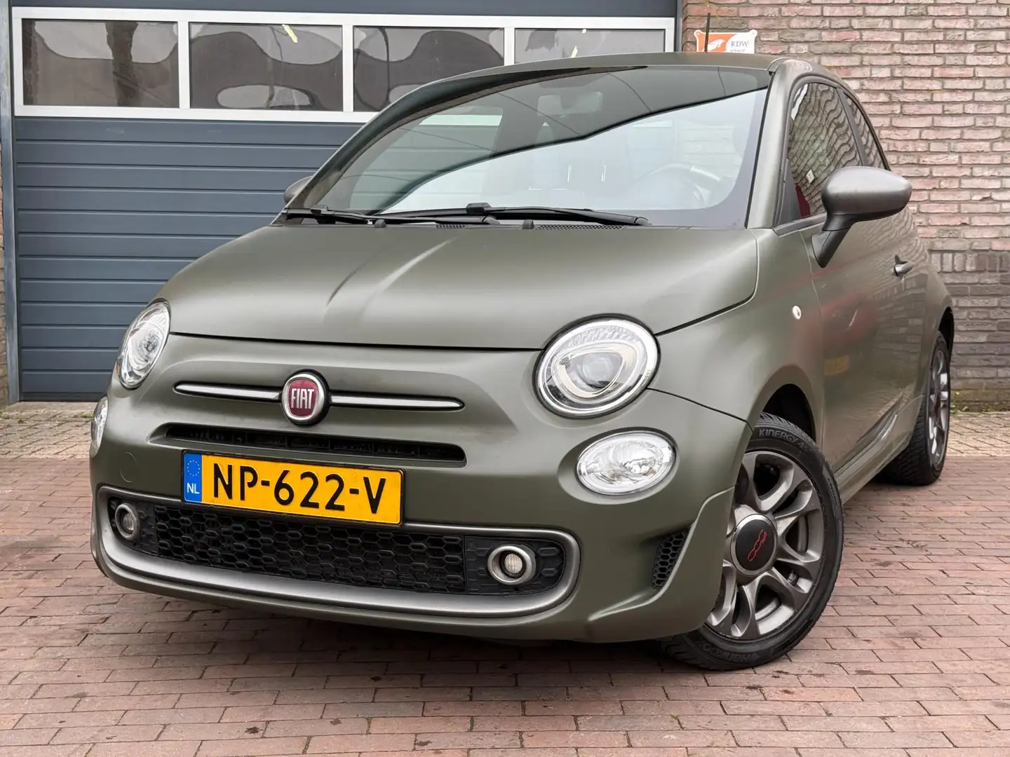Fiat 500 0.9 TwinAir Turbo Sport AUTOMAAT|Airco Grün - 2