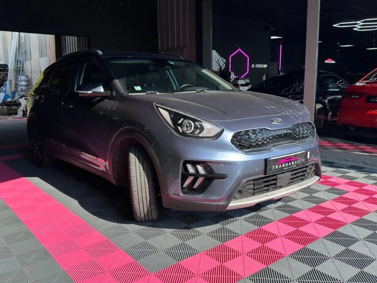 Kia Niro 1.6 GDi Hybride Rechargeable 141 ch DCT6 Active - 1ère Main - Camera - Suivi 100% Bleu - 2