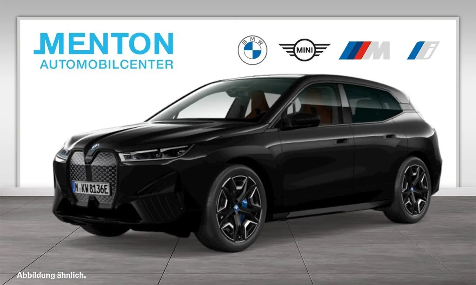 BMW iX xDrive40 Sportpaket Head-Up HK HiFi DAB LED Schwarz - 2