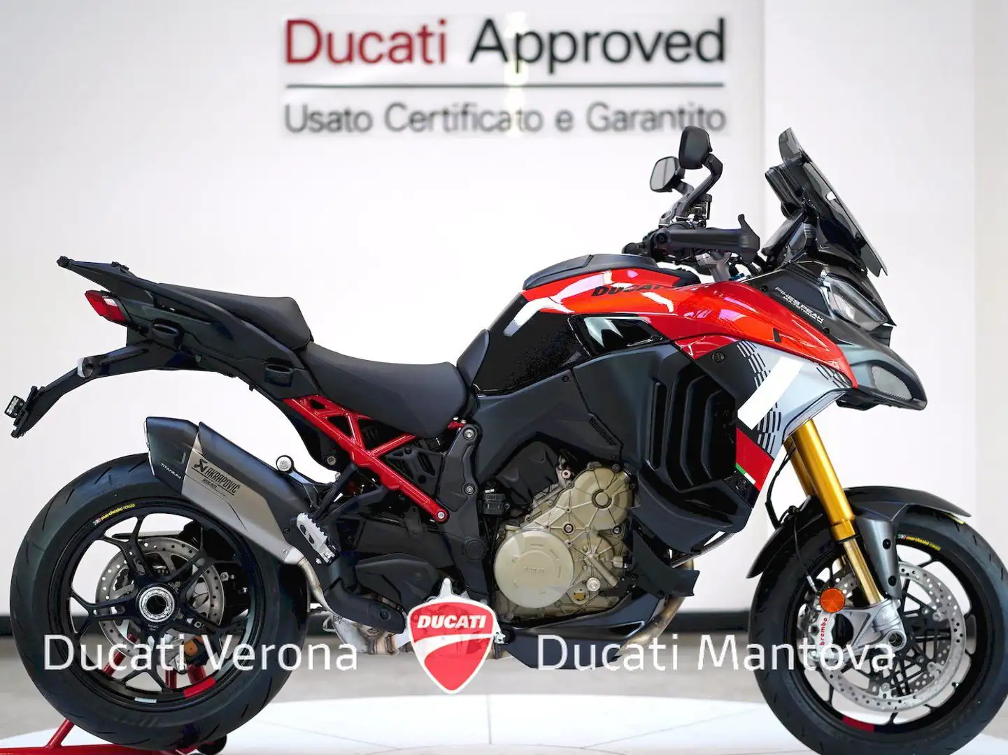 Ducati Multistrada V4 S Multistrada V4 Pikes Peak + kit touring Rosso - 1