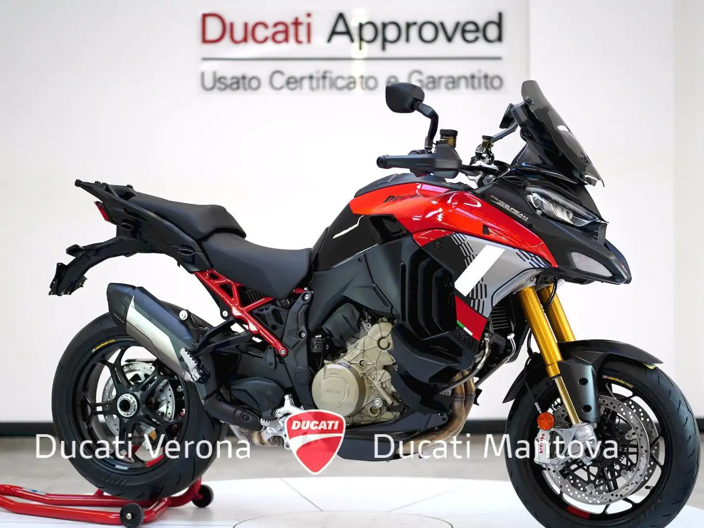 Ducati Multistrada V4 S Multistrada V4 Pikes Peak + kit touring Rosso - 2