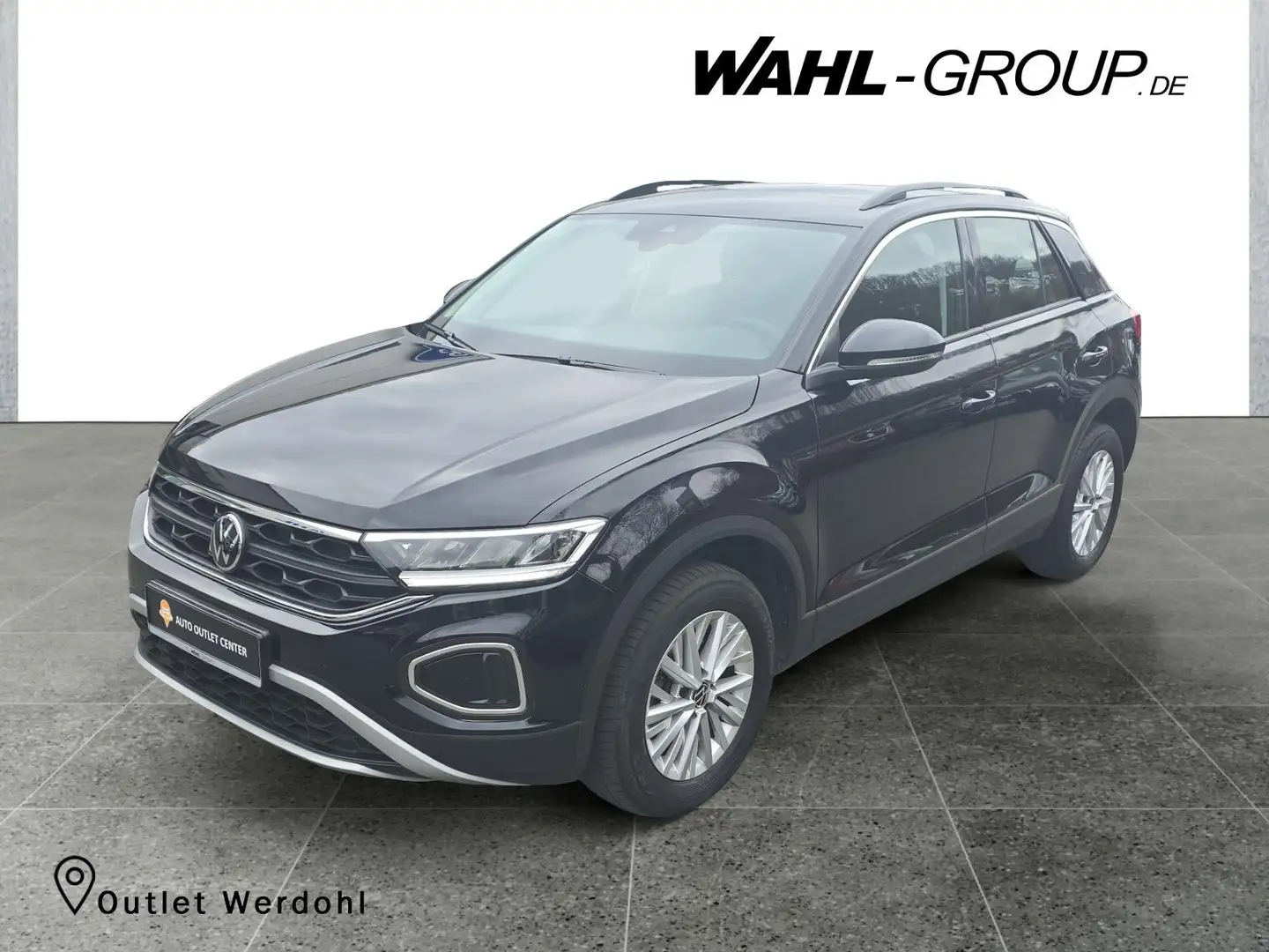 Volkswagen T-Roc 1.5 TSI DSG Life*PDC*NAVI*LED*DAB* Schwarz - 1