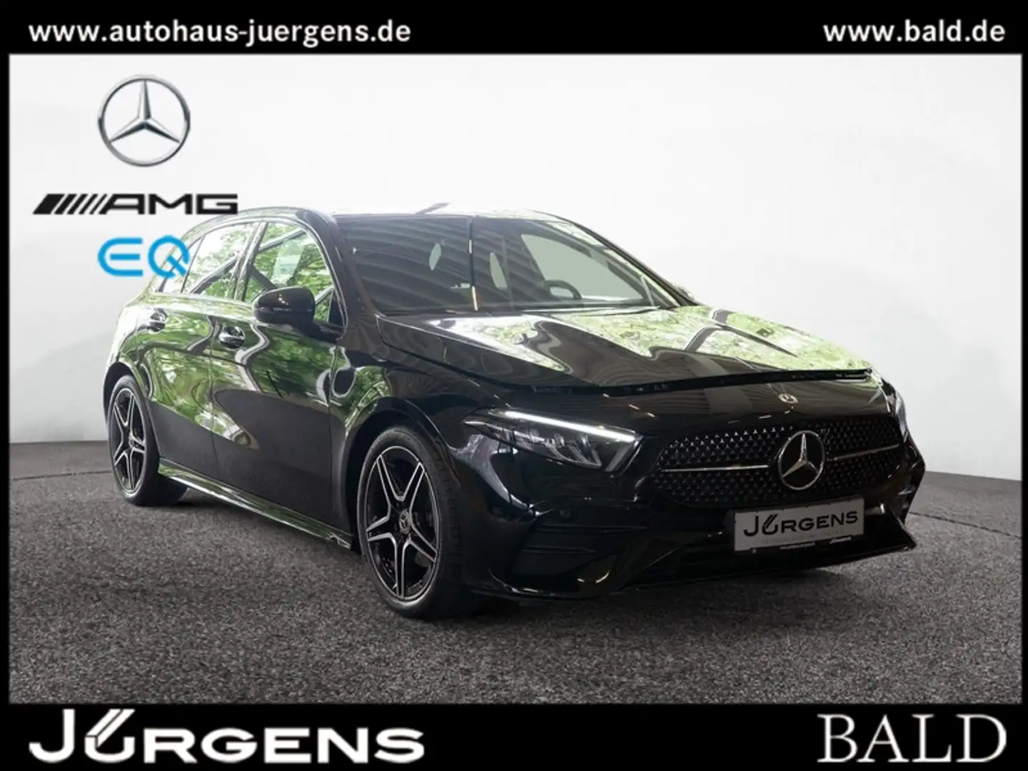 Mercedes-Benz A 200 d AMG-Sport/LED/Cam/Pano/Night/Totw/Ambi Siyah - 1