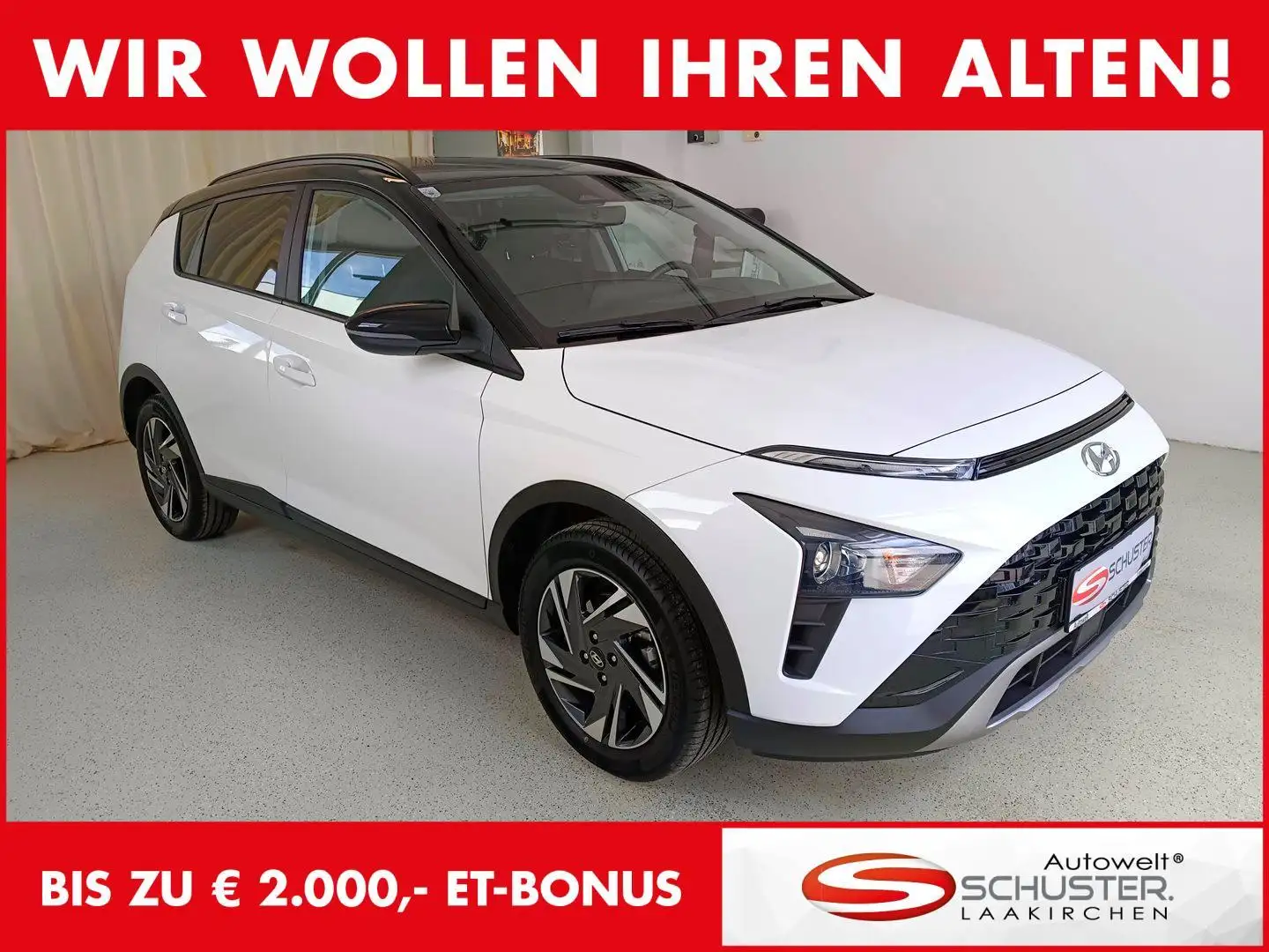 Hyundai BAYON Bayon i-Line Plus 1,0 T-GDI Weiß - 1