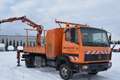 Mercedes-Benz 814/817 Kipper mit Altas Kran Orange - thumbnail 2