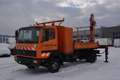 Mercedes-Benz 814/817 Kipper mit Altas Kran Orange - thumbnail 1