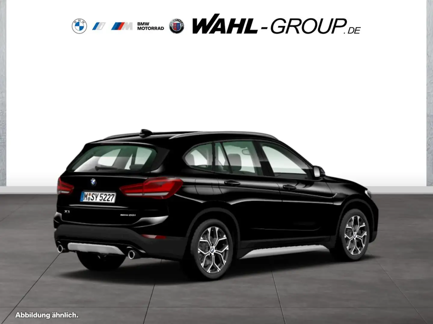 BMW X1 sDrive20i XLINE DKG NAVI LED PARKASSIST GRA  SHZG Schwarz - 2