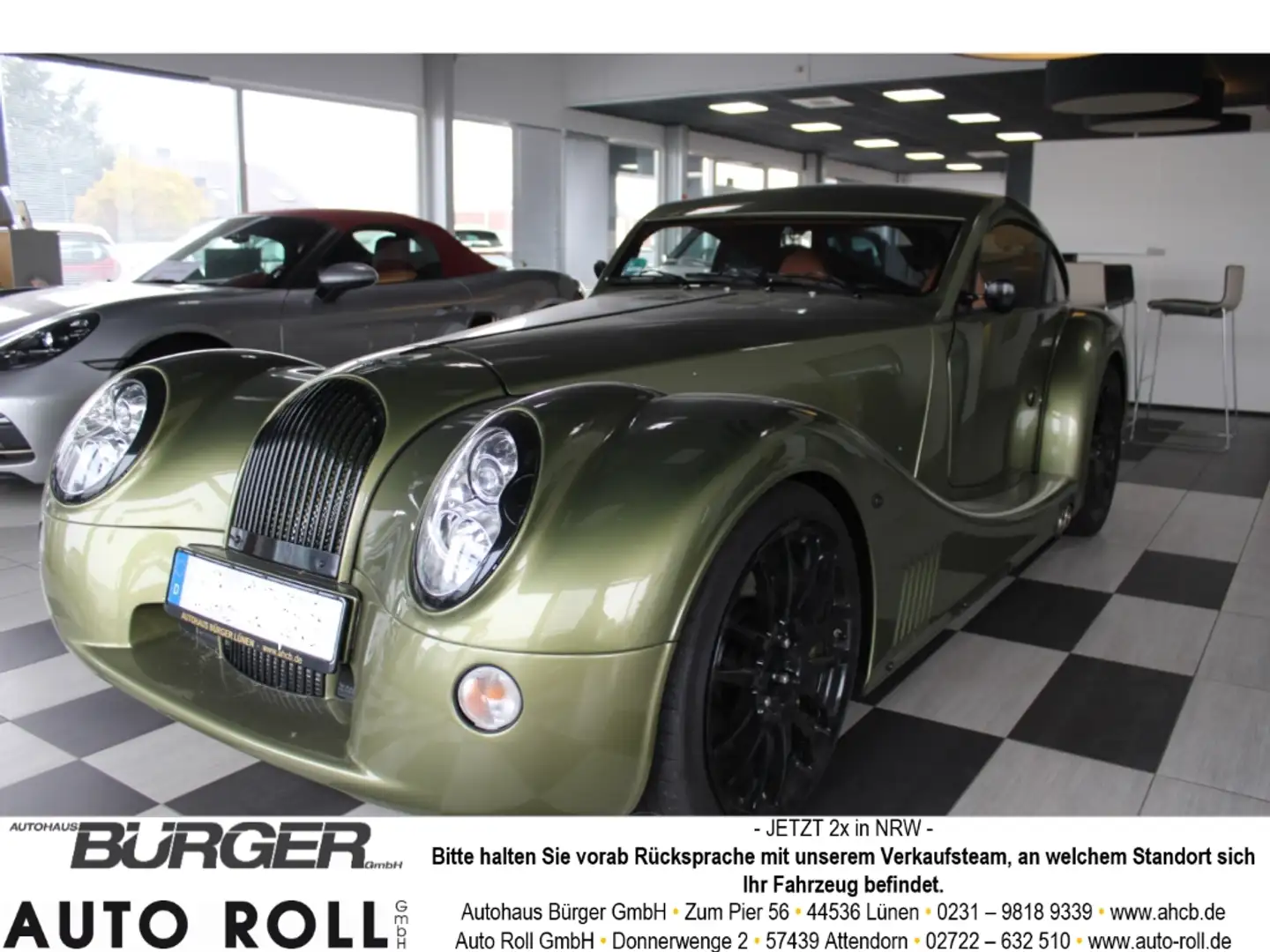 Morgan Egyéb AeroMax Nr 53 von 100 Automatik Leder Alu Wertguta Zöld - 1