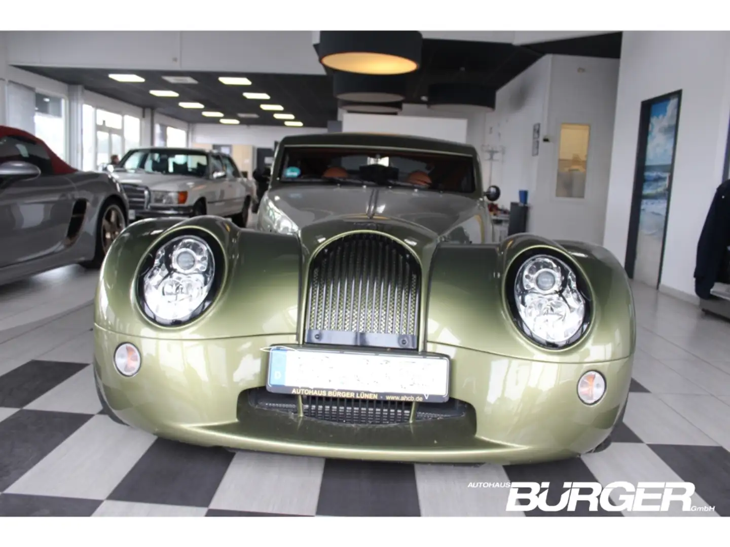 Morgan Egyéb AeroMax Nr 53 von 100 Automatik Leder Alu Wertguta Zöld - 2