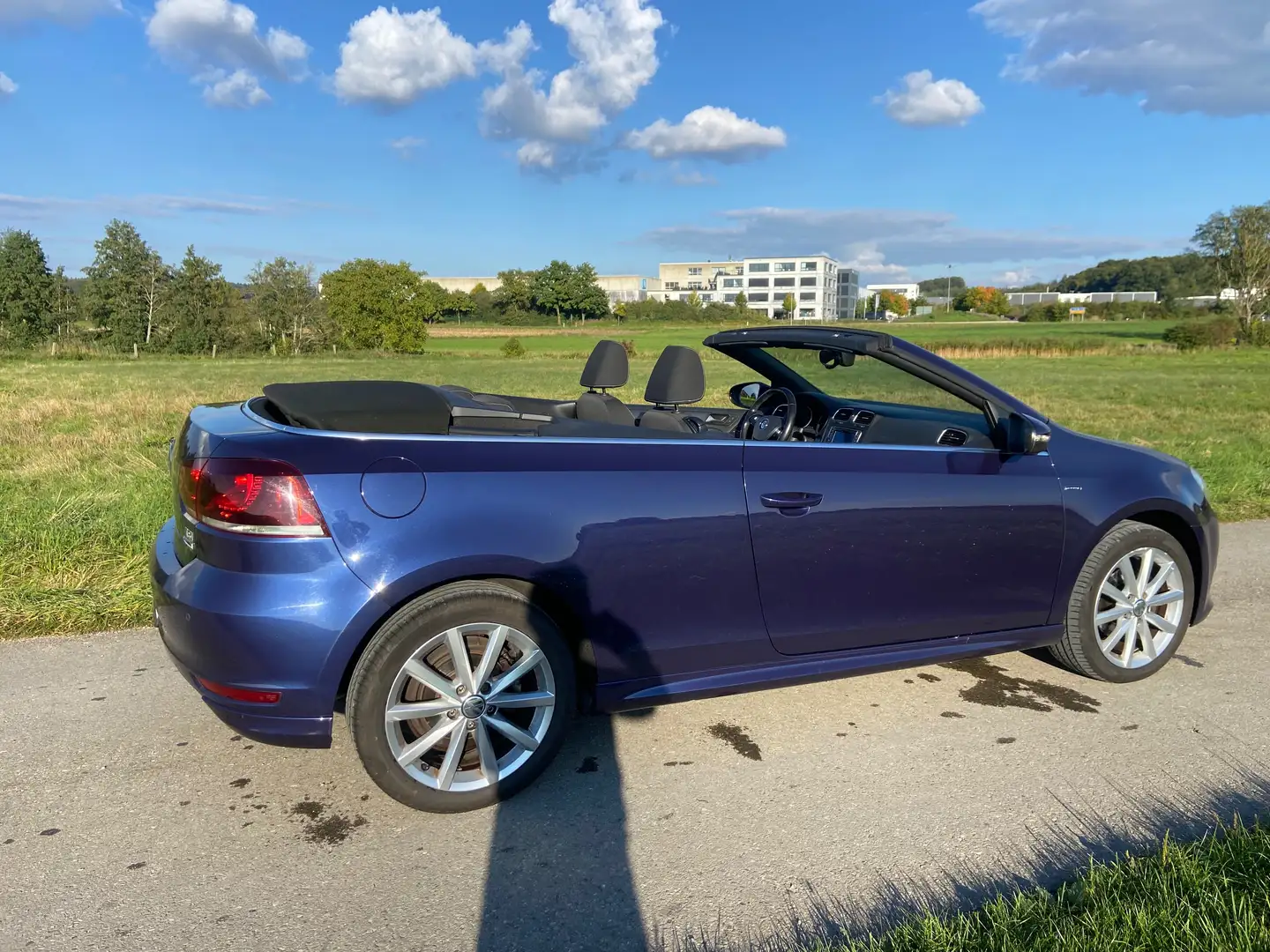 Volkswagen Golf Cabriolet Golf Cabrio Lounge TSI AHK SHZ Scheckheft Blau - 2