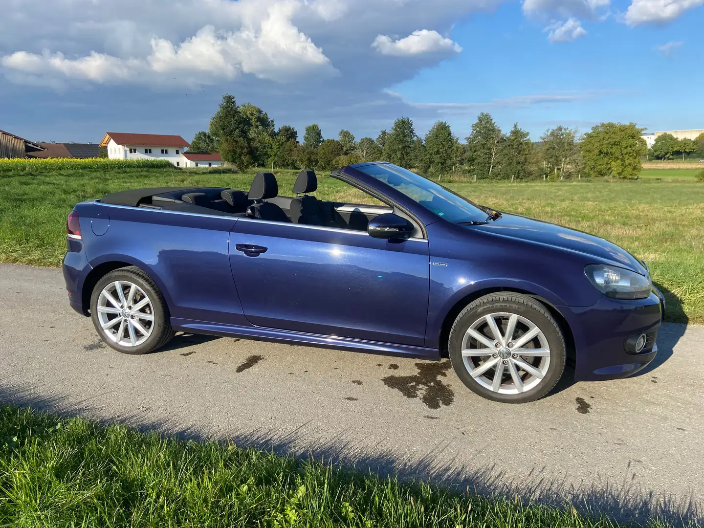 Volkswagen Golf Cabriolet Golf Cabrio Lounge TSI AHK SHZ Scheckheft Blau - 1