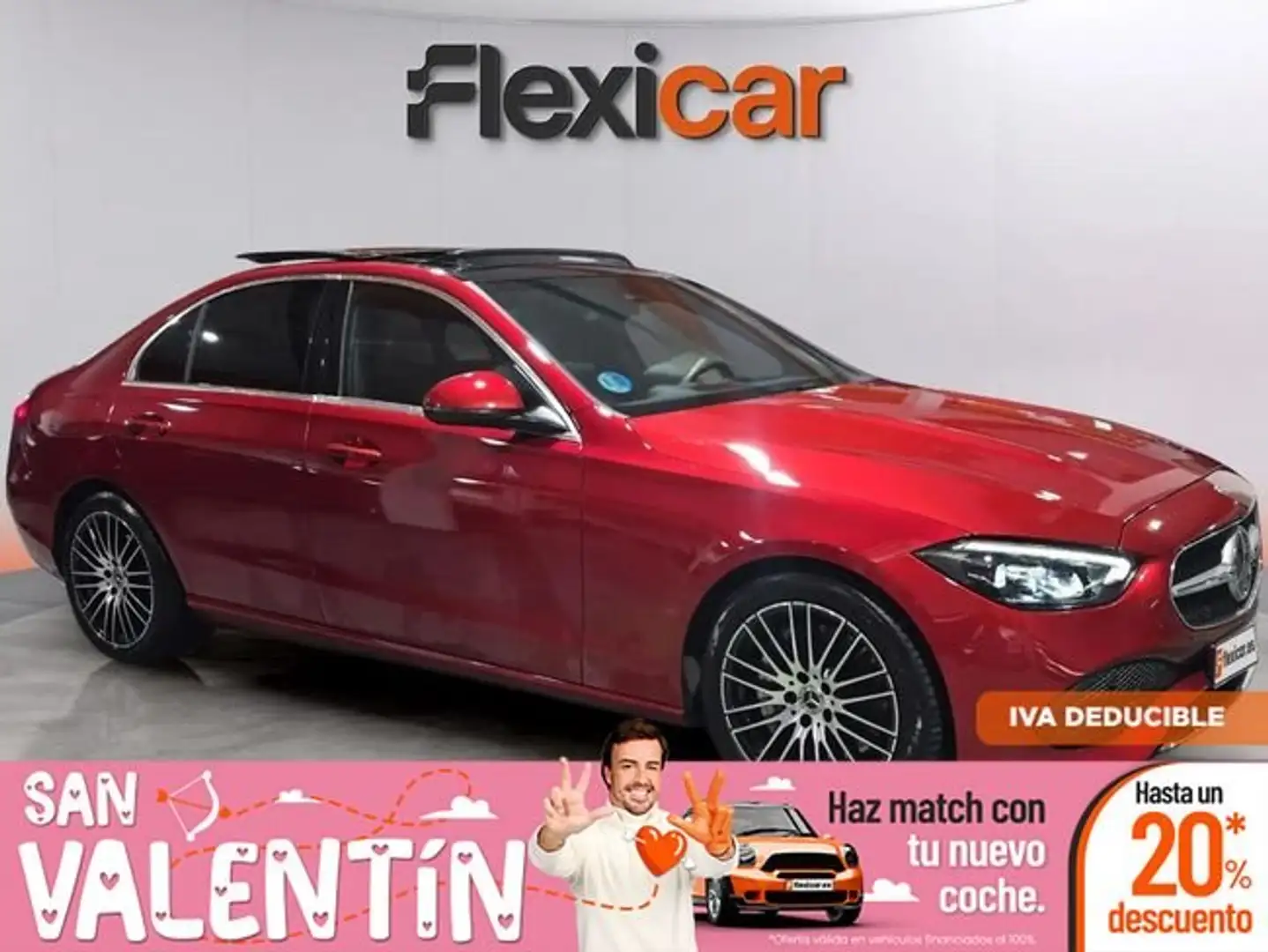 Mercedes-Benz C 220 d Rouge - 1