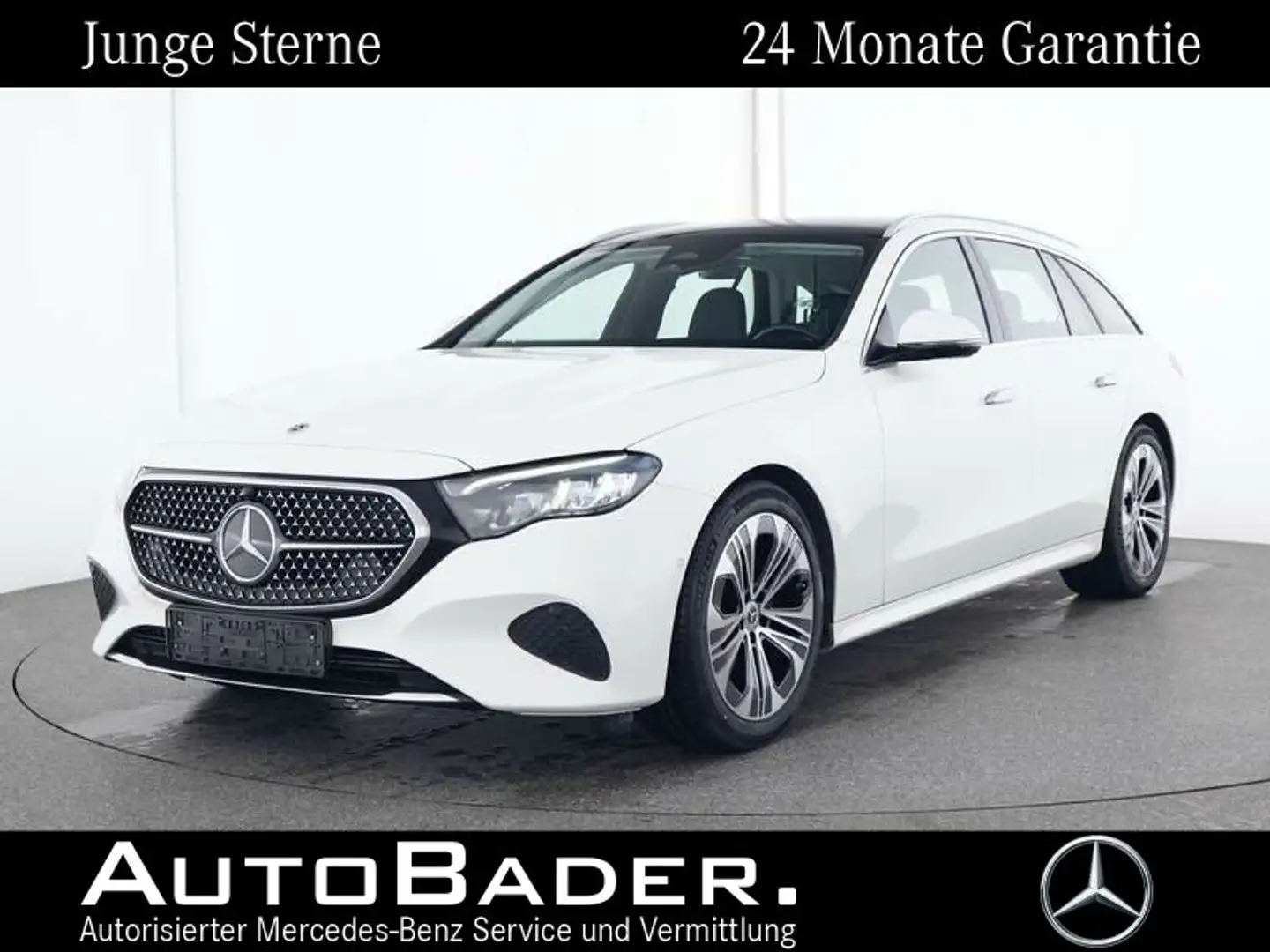 Mercedes-Benz E 220 E 220 d T AVANTGARDE Advanced PSD 19" AHK DISTRO Blanc - 1