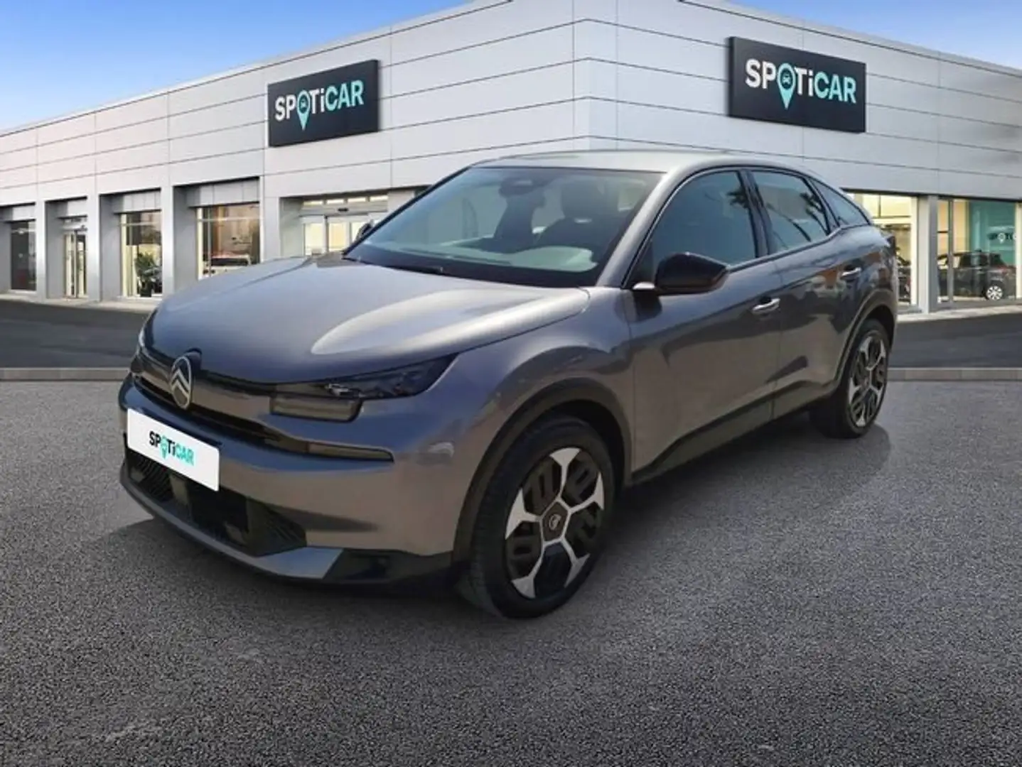 Citroen C4 Hybrid 136 ë-DCS6 Plus Gris - 1