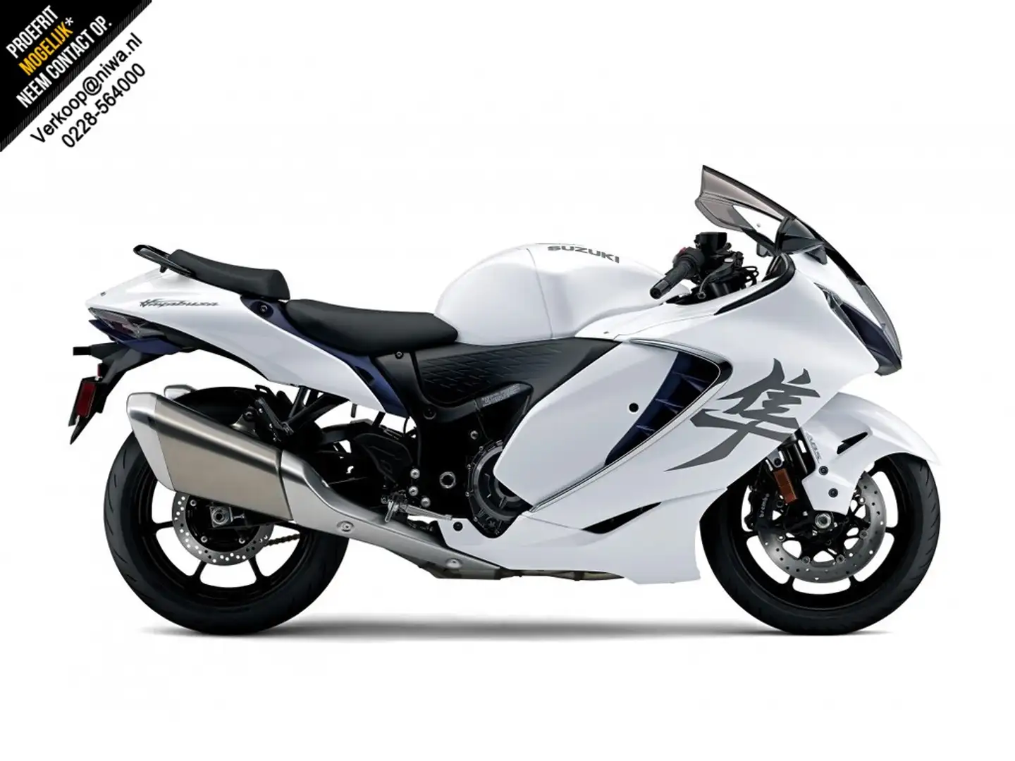 Suzuki GSX 1300 GSX-R Hayabusa Biały - 2