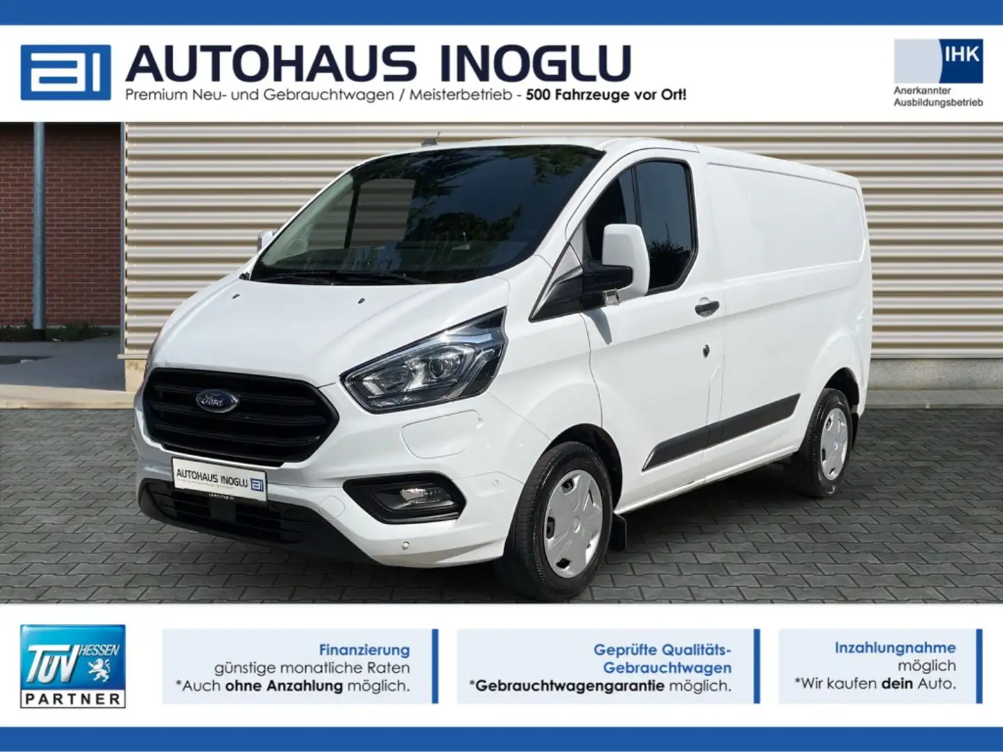 Ford Transit Custom 340 L1*Automatik*Kamera*LED*Shz* Weiß - 1