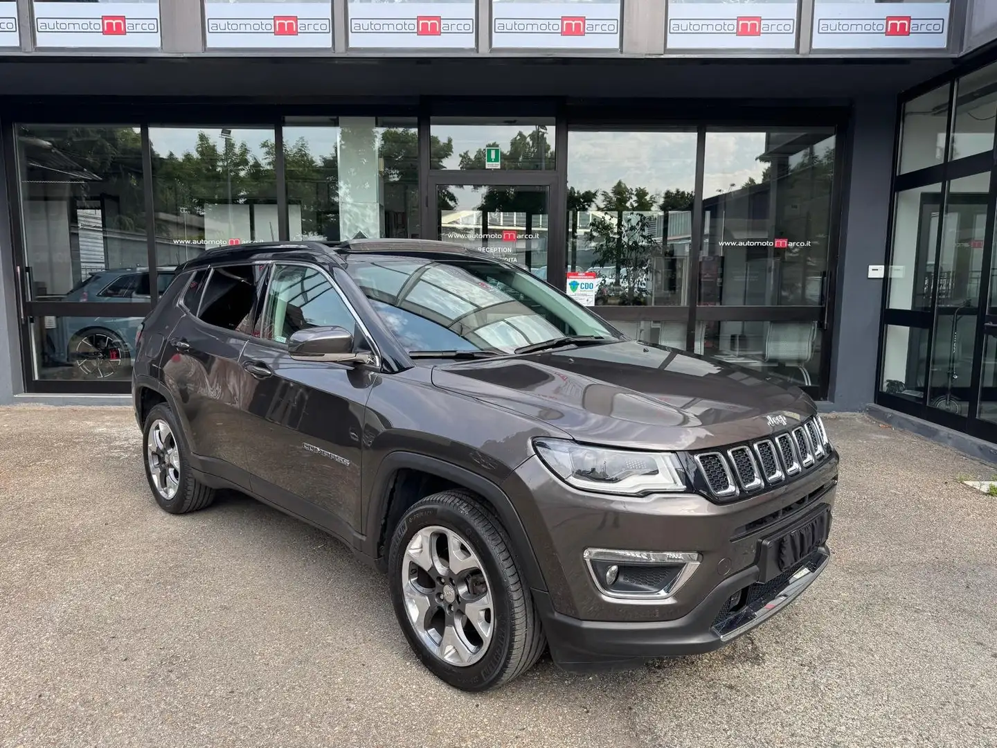 Jeep Compass Compass 2.0 mjt Limited 4wd 140cv"TETTO APRIBILE " Grigio - 1