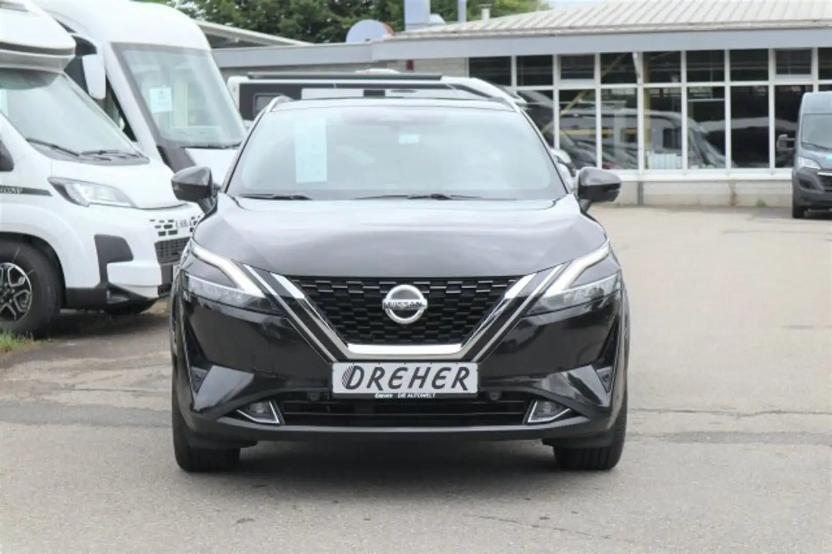 Nissan Qashqai Qashqai 1.3 DIG-T Tekna Navi/Pano.-Dach/Kamera Чёрный - 2