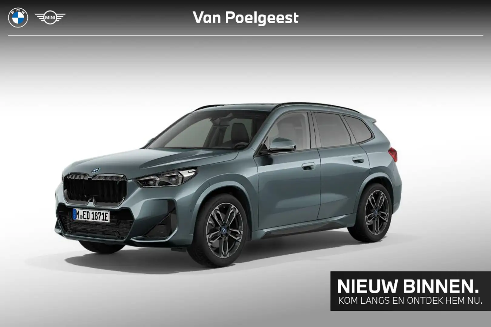 BMW iX1 xDrive30 Innovation Pack M Sportpakket Aut. Groen - 1
