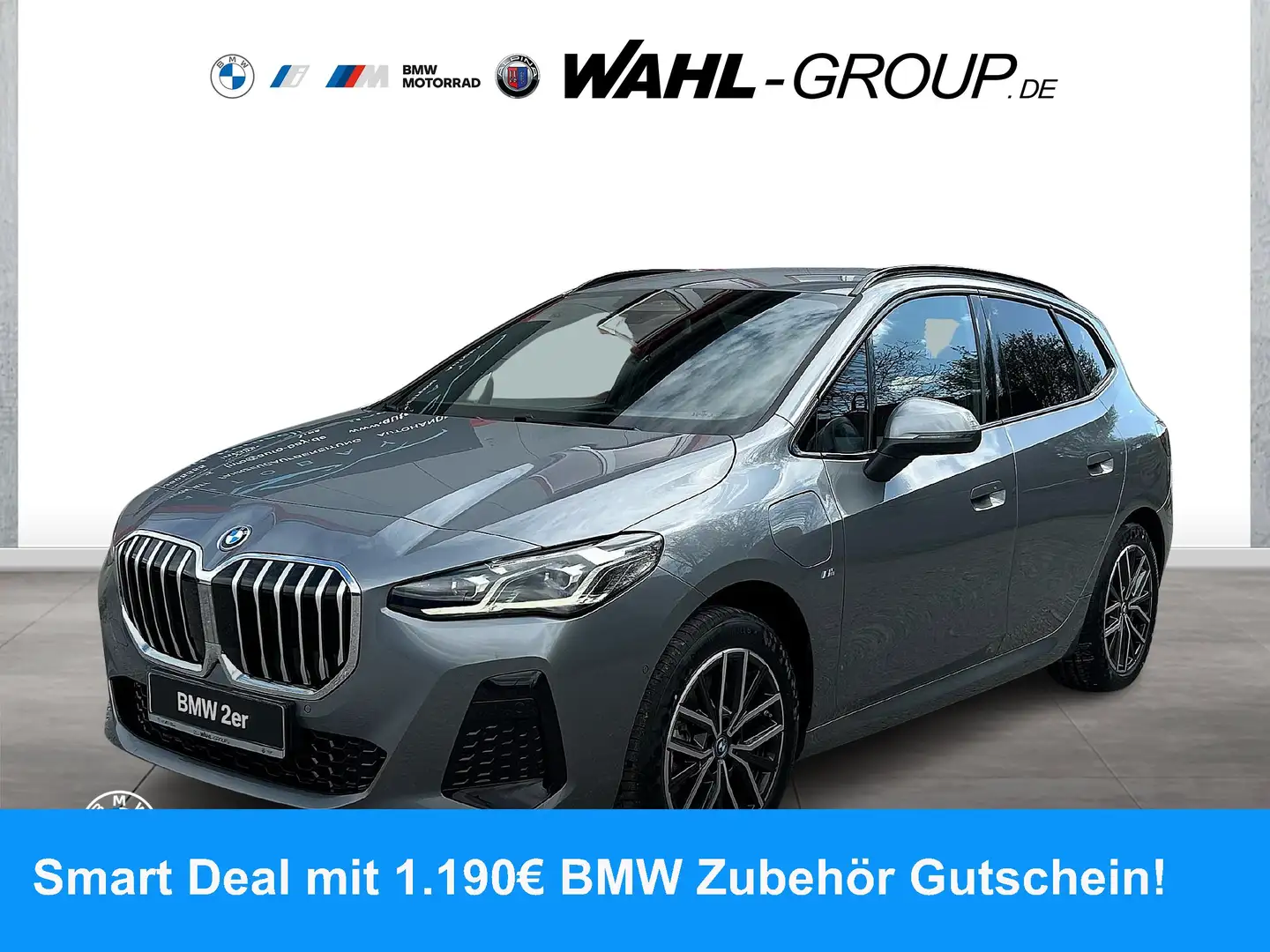 BMW 230 e xDrive Active Tourer M Sport AHK LED Navi LED Grau - 1