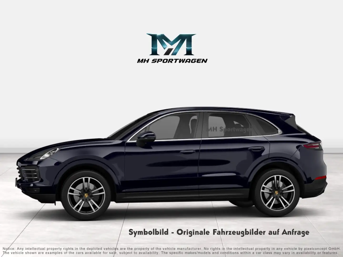 Porsche Cayenne E-Hybrid Platinum Edition|Nachtsichtassistent|Hinterachslenkung Blau - 2