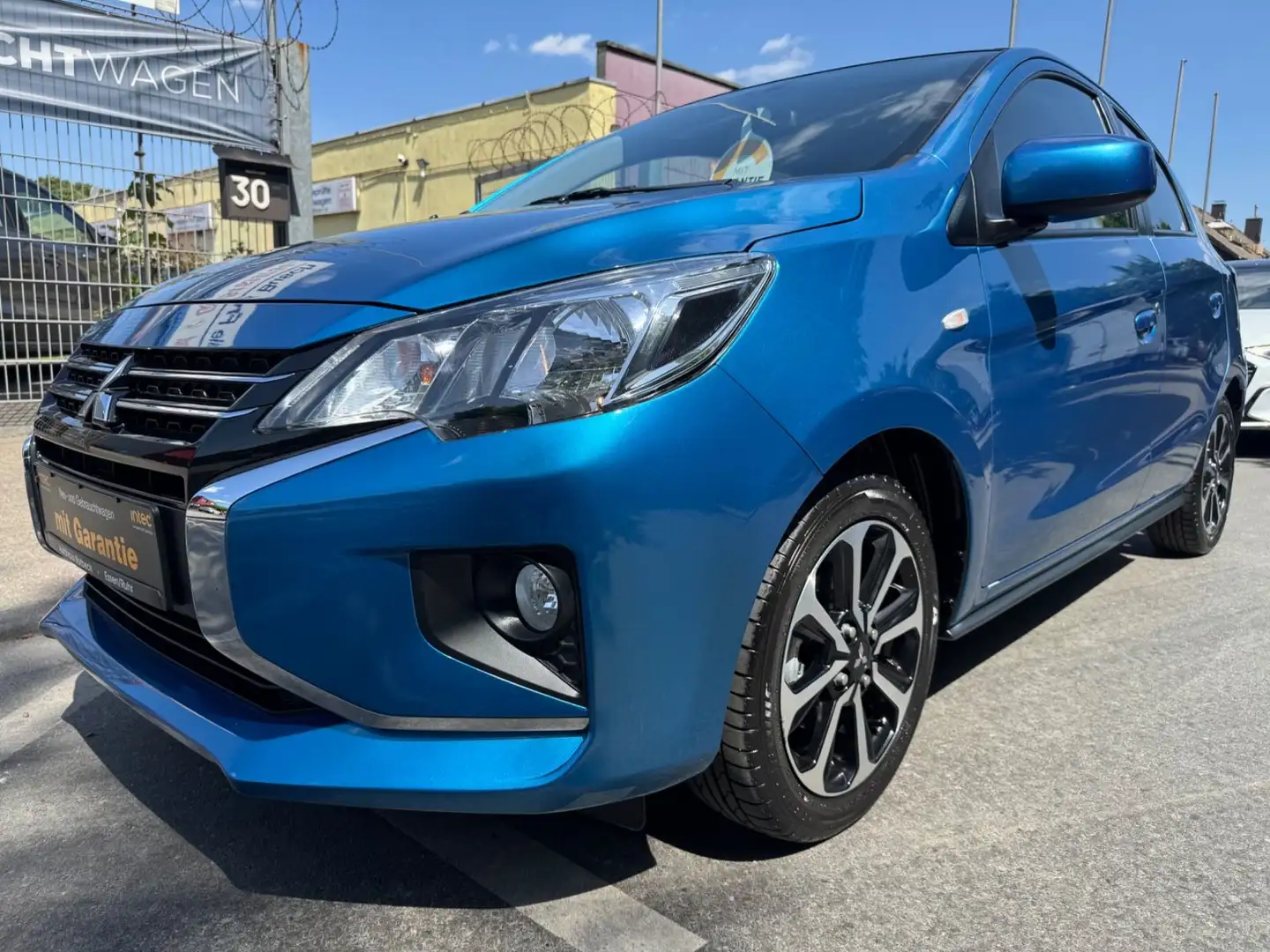 Mitsubishi Space Star Automatik TÜV/ServiceNeuGarantie 6TKM Bleu - 1