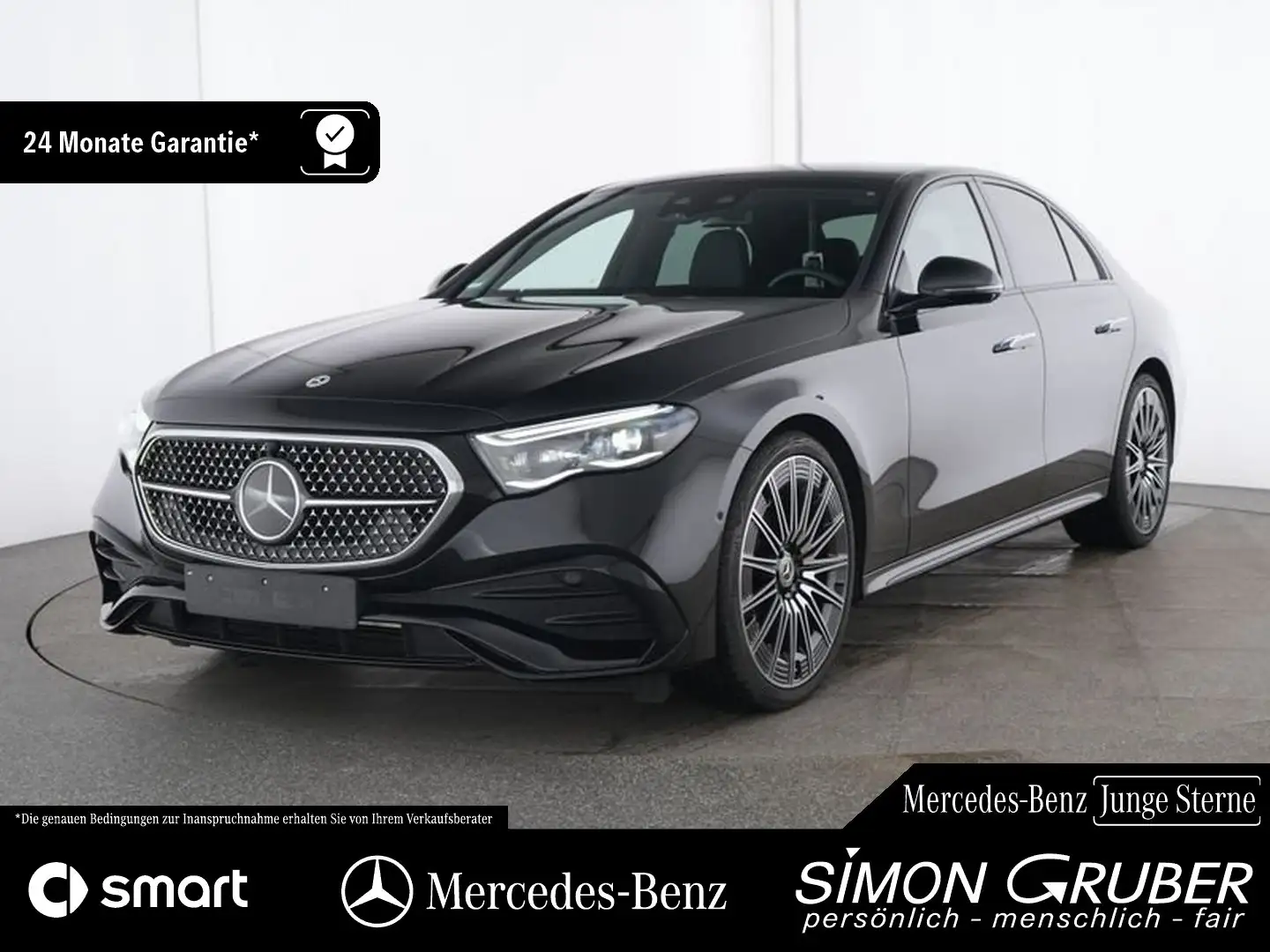 Mercedes-Benz E 220 d AMG MBUX Superscreen 360° Burm KeyGo 21" Schwarz - 1