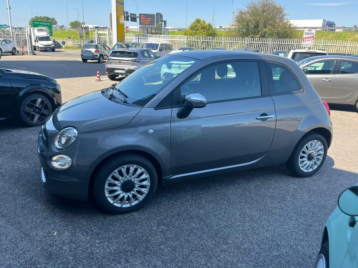 Fiat 500 500 III 2015 1.0 hybrid 70cv Grigio - 2